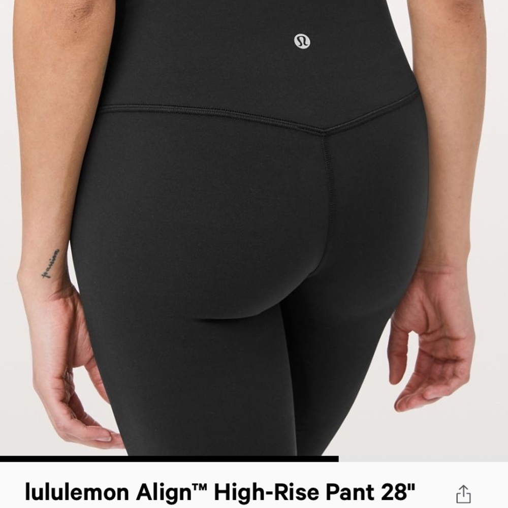 LULULEMON align high rise 28’